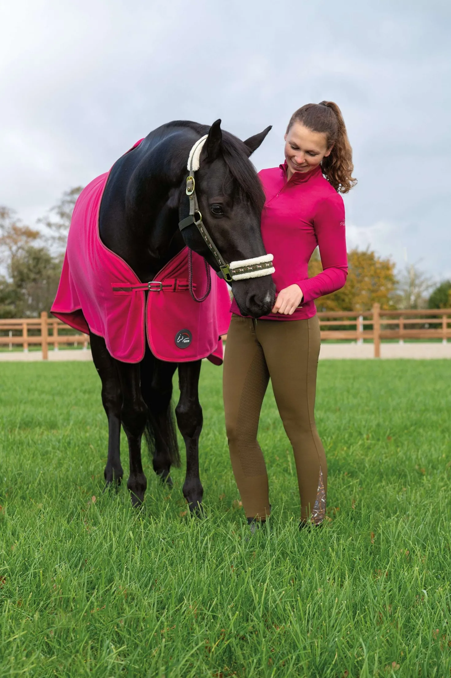 HKM Functioneel Shirt Summer Milano Cranberry