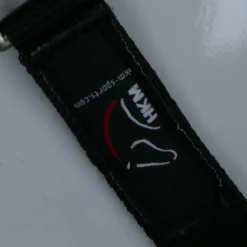 HKM Halsterset Crystal Zacht Onderlegd Zwart/Grijs