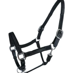 HKM Halster Soft Leer Zwart