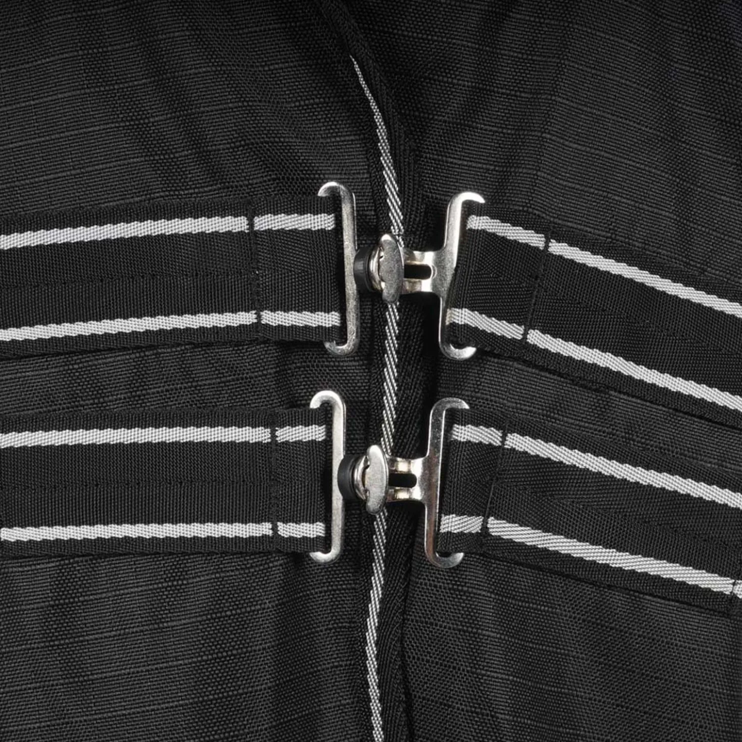 HKM High Neck Deken Innsbruck 400g Zwart