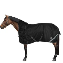 HKM High Neck Deken Innsbruck 400g Zwart