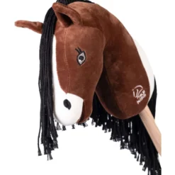HKM Hobby Horse Professional Slim Line Wit/Bruin