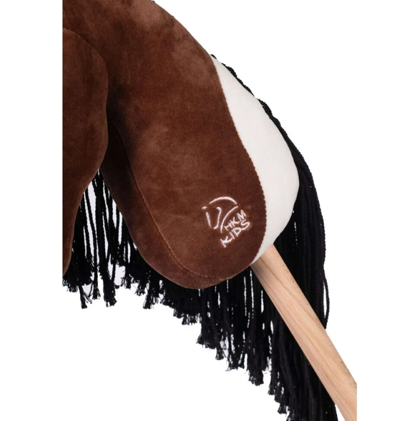 HKM Hobby Horse Professional Slim Line Wit/Bruin