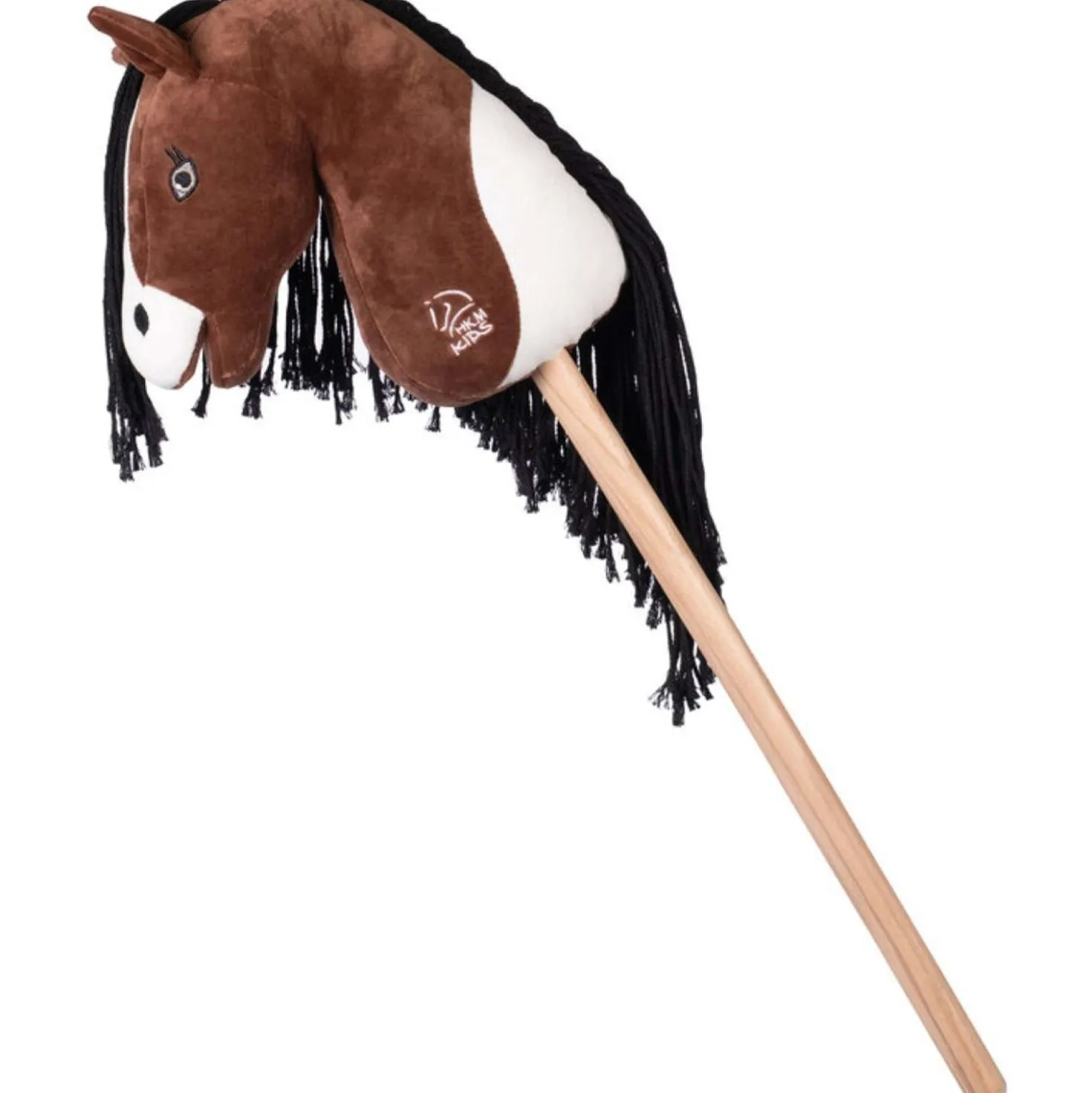 HKM Hobby Horse Professional Slim Line Wit/Bruin