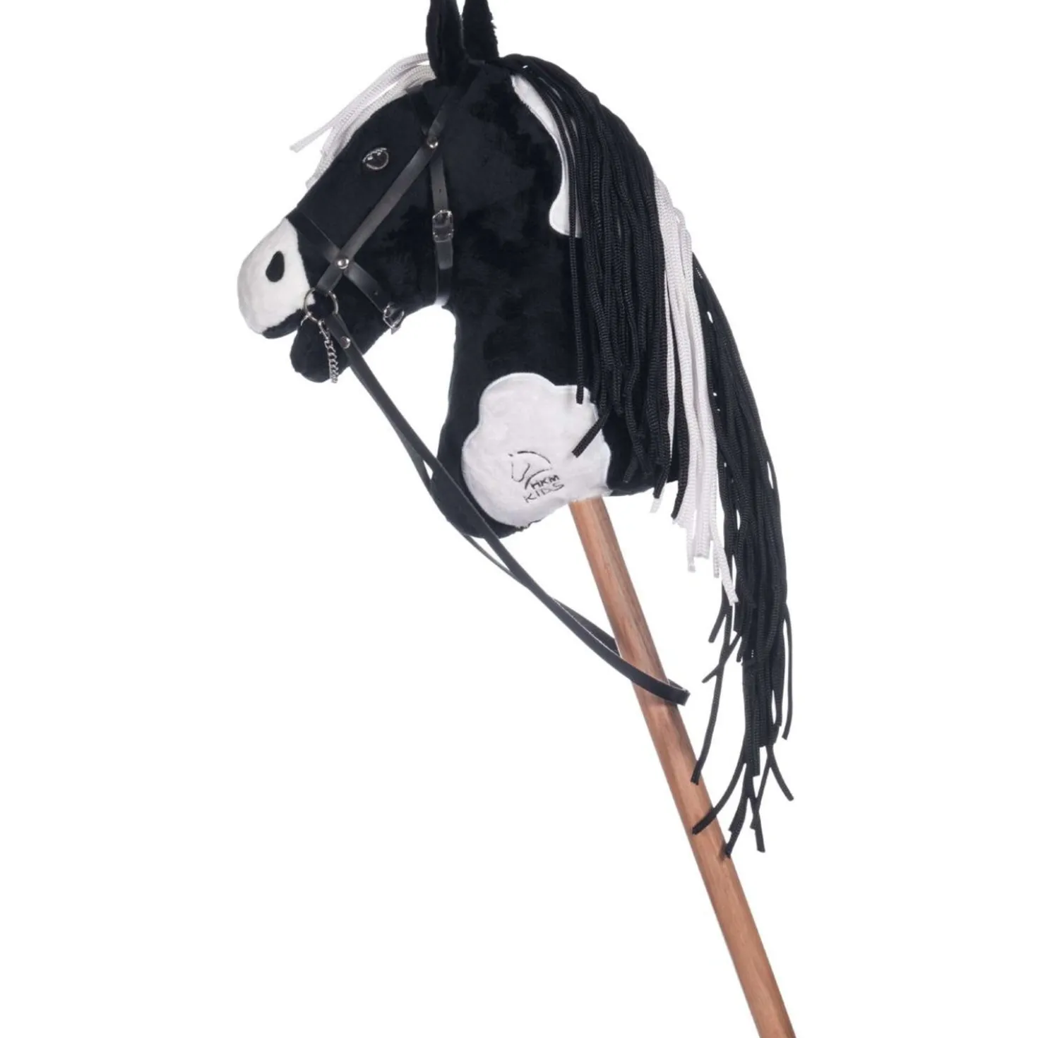 HKM Hobby Horse Zwart/Wit