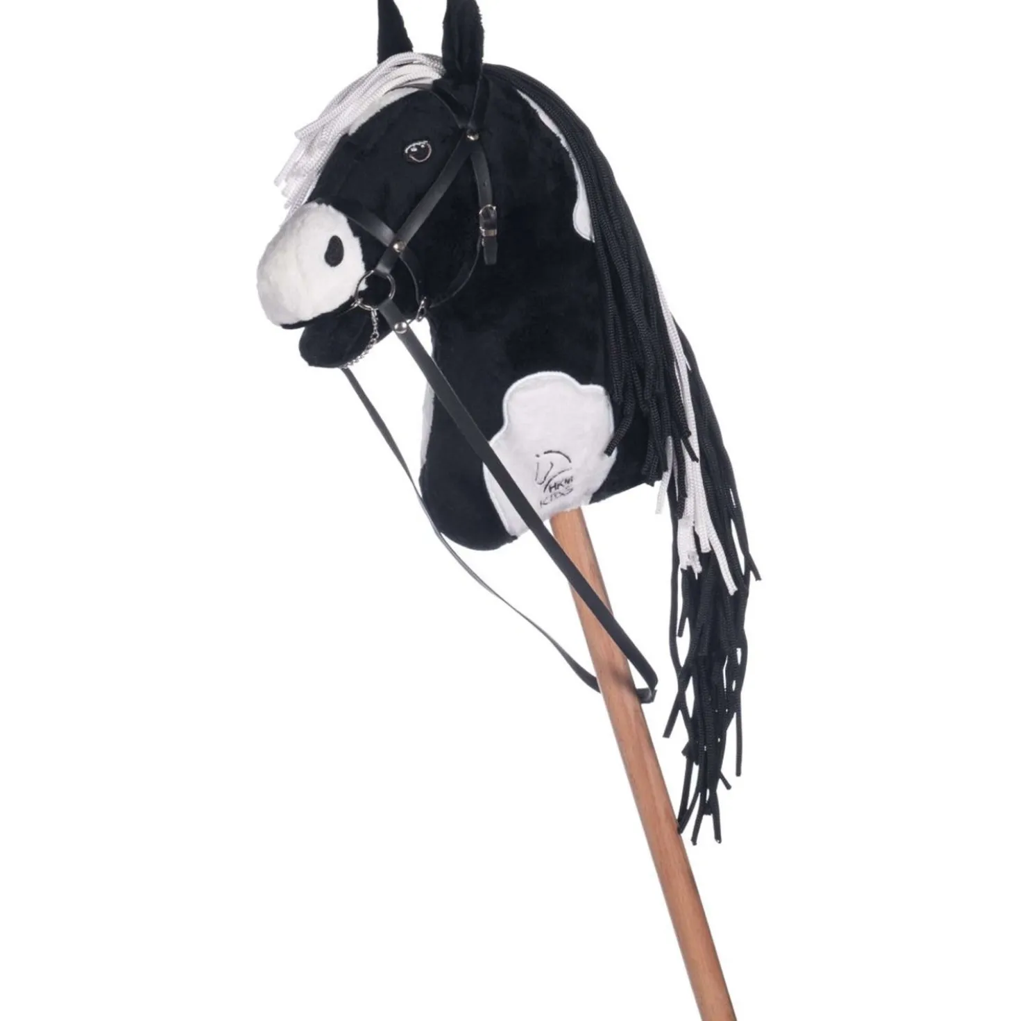 HKM Hobby Horse Zwart/Wit