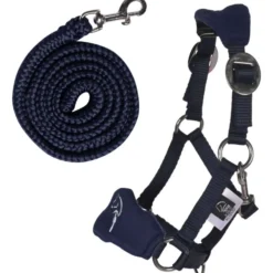HKM Hobby Horsing Fleece Halster Blauw