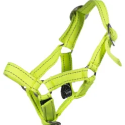 HKM Hobby Horsing Halster Reflective Neon Geel