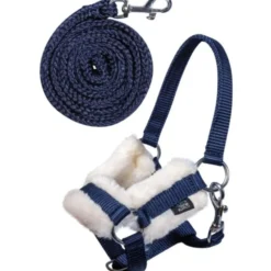 HKM Hobby Horsing Halsterset Donkerblauw