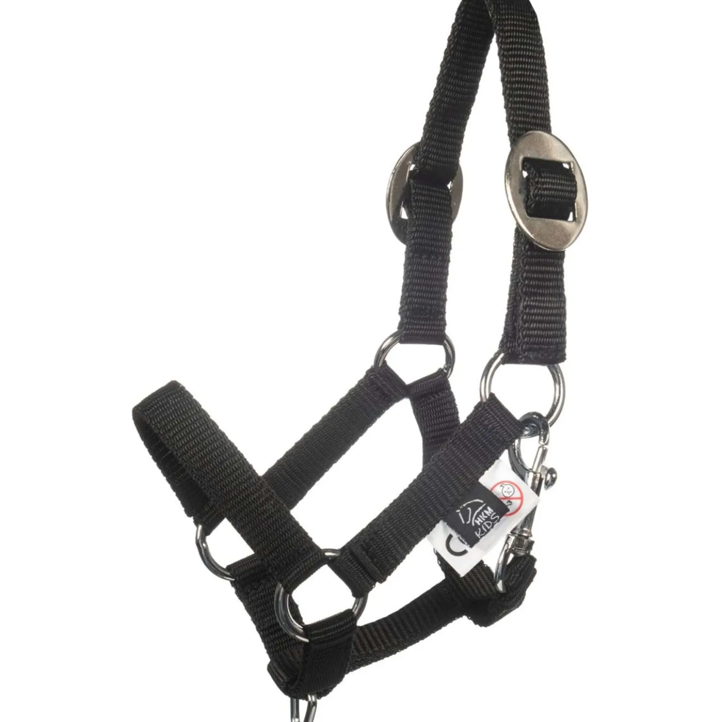 HKM Hobby Horsing Halsterset Zwart