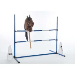 HKM Hobby Horsing Hindernisnummers Wit