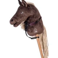 HKM Hobby Horsing Martingaal Zwart/Roze