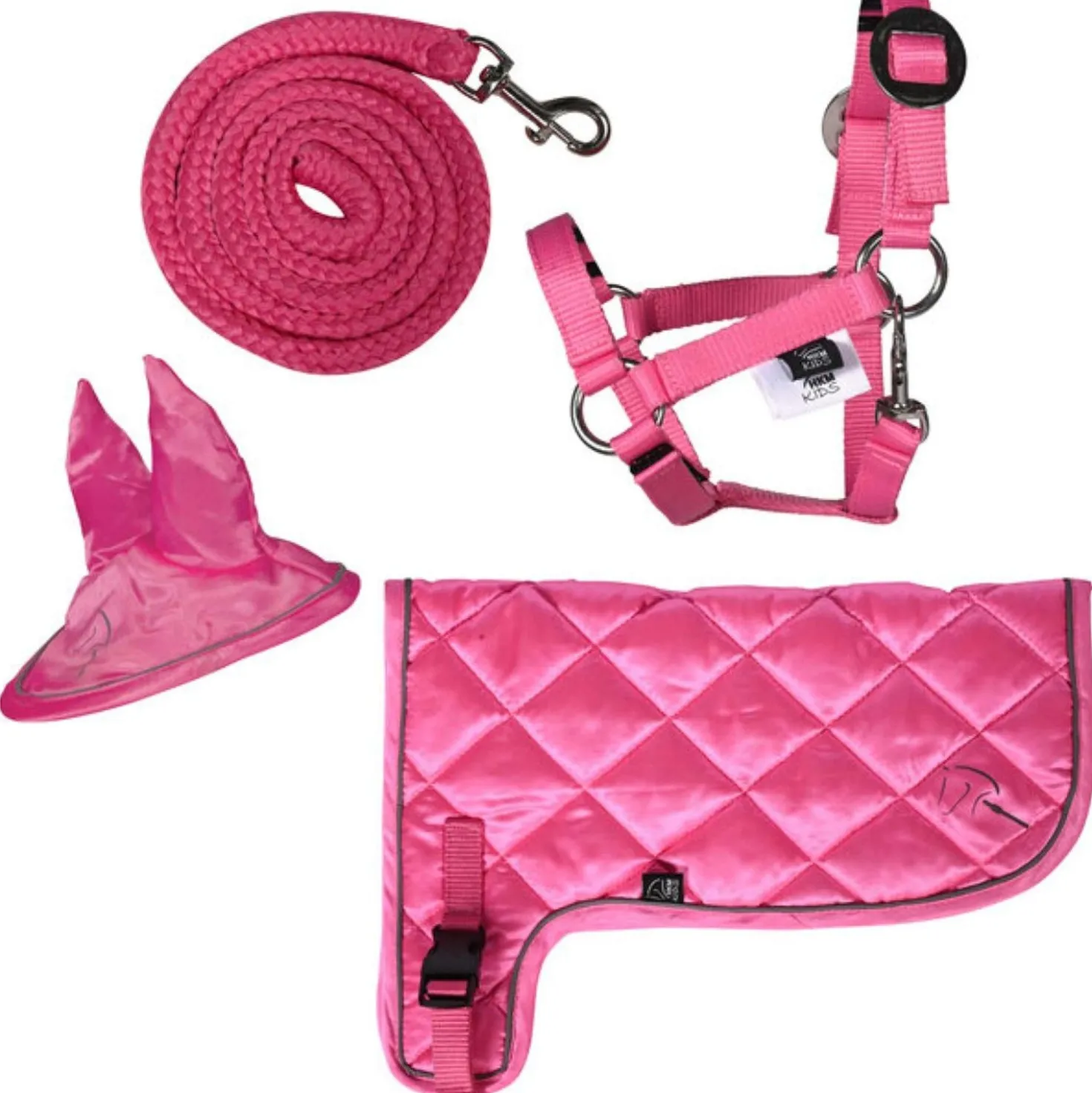 HKM Hobby Horsing Neon Set Roze