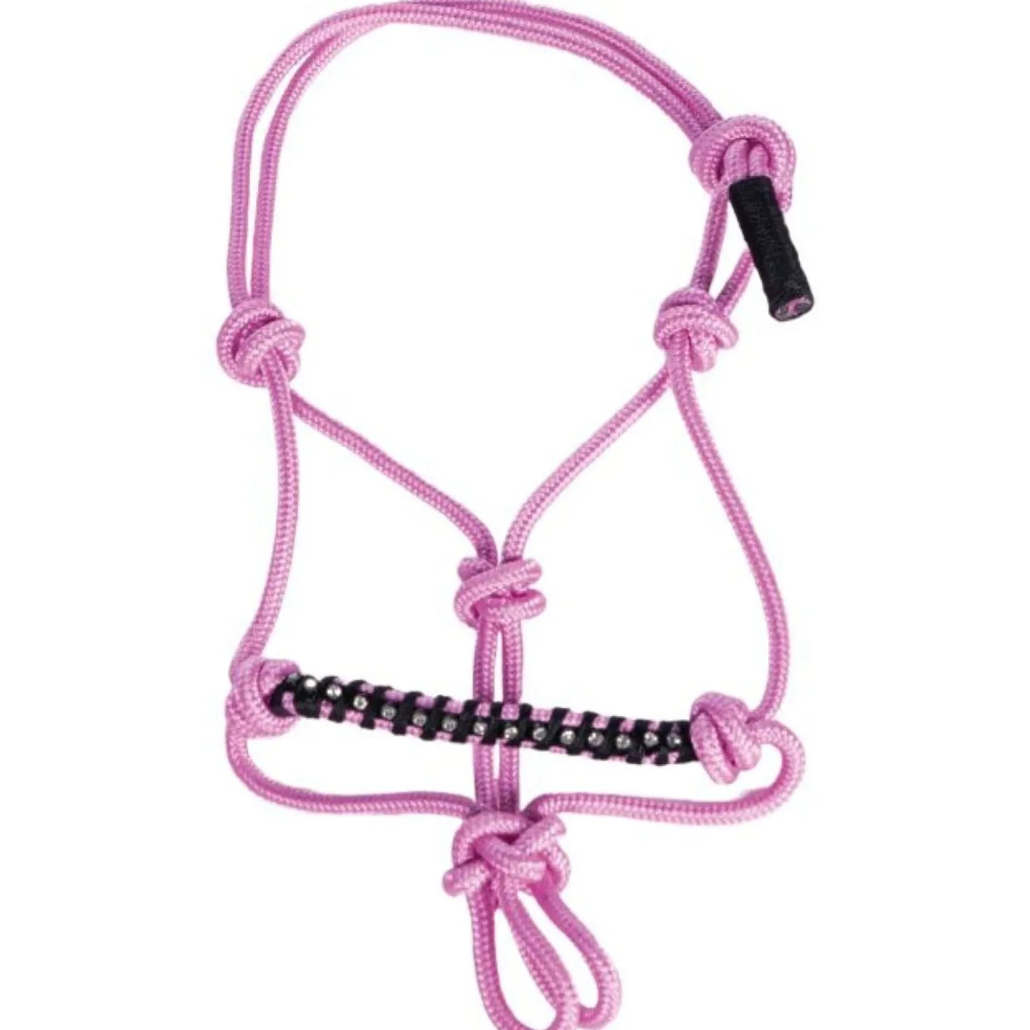HKM Hobby Horsing Touwhalster Roze