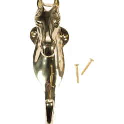 HKM Hoofdstelhanger Paardenhoofd Messing