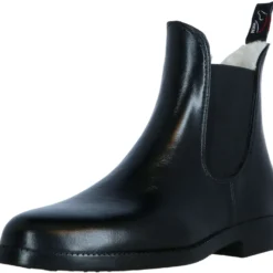 HKM Jodhpurs uit Rubber met Teddyvoering Zwart