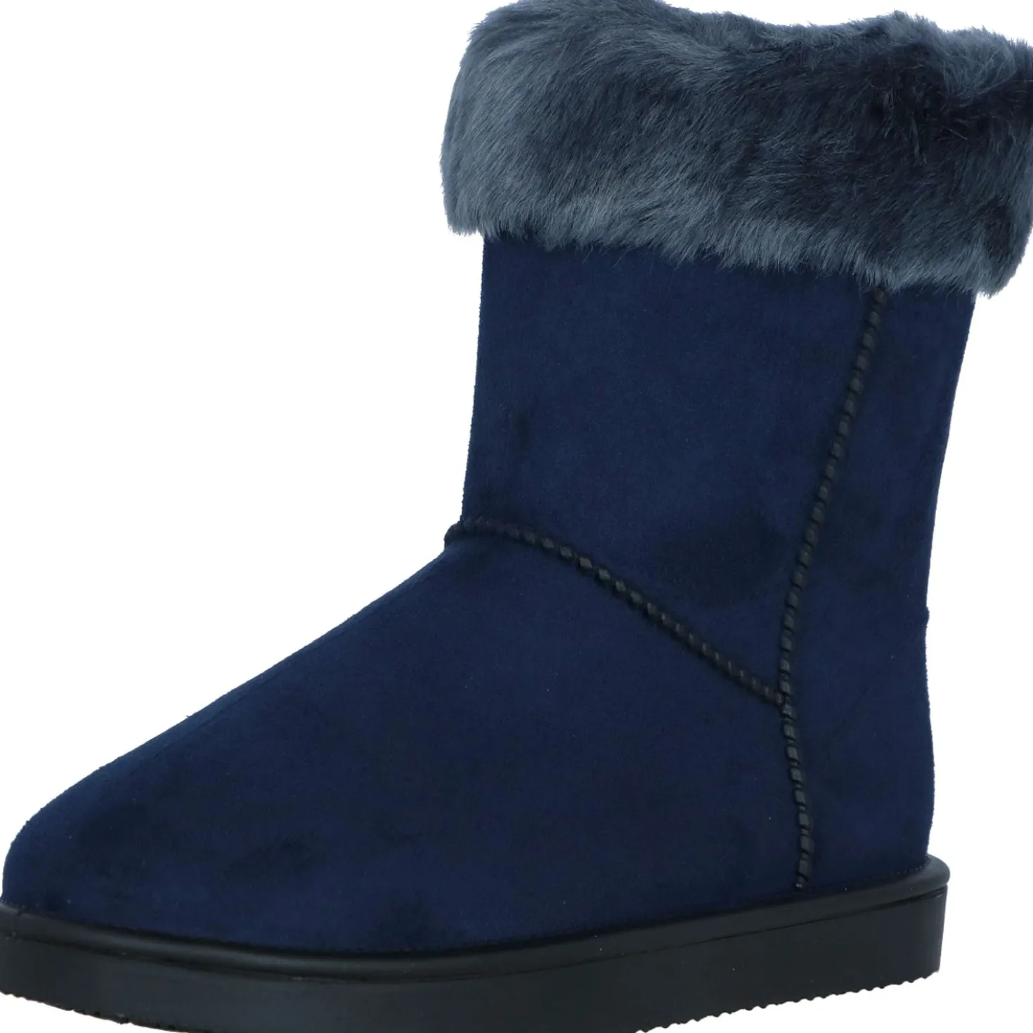 HKM laarzen Allweather Davos Bont Donkerblauw