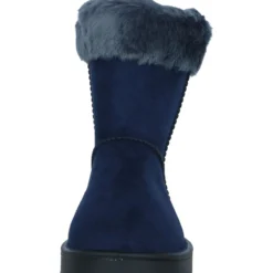 HKM laarzen Allweather Davos Bont Donkerblauw