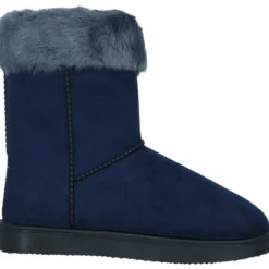 HKM laarzen Allweather Davos Bont Donkerblauw