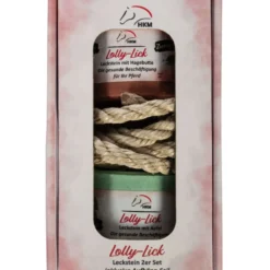HKM Liksteen Lolly Lick Set van 2 Rozenbottel/Appel
