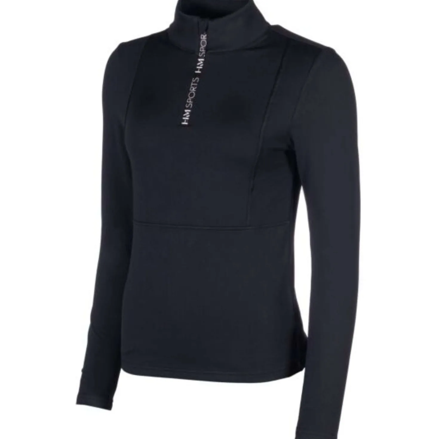 HKM Longsleeve Supersoft II Zwart