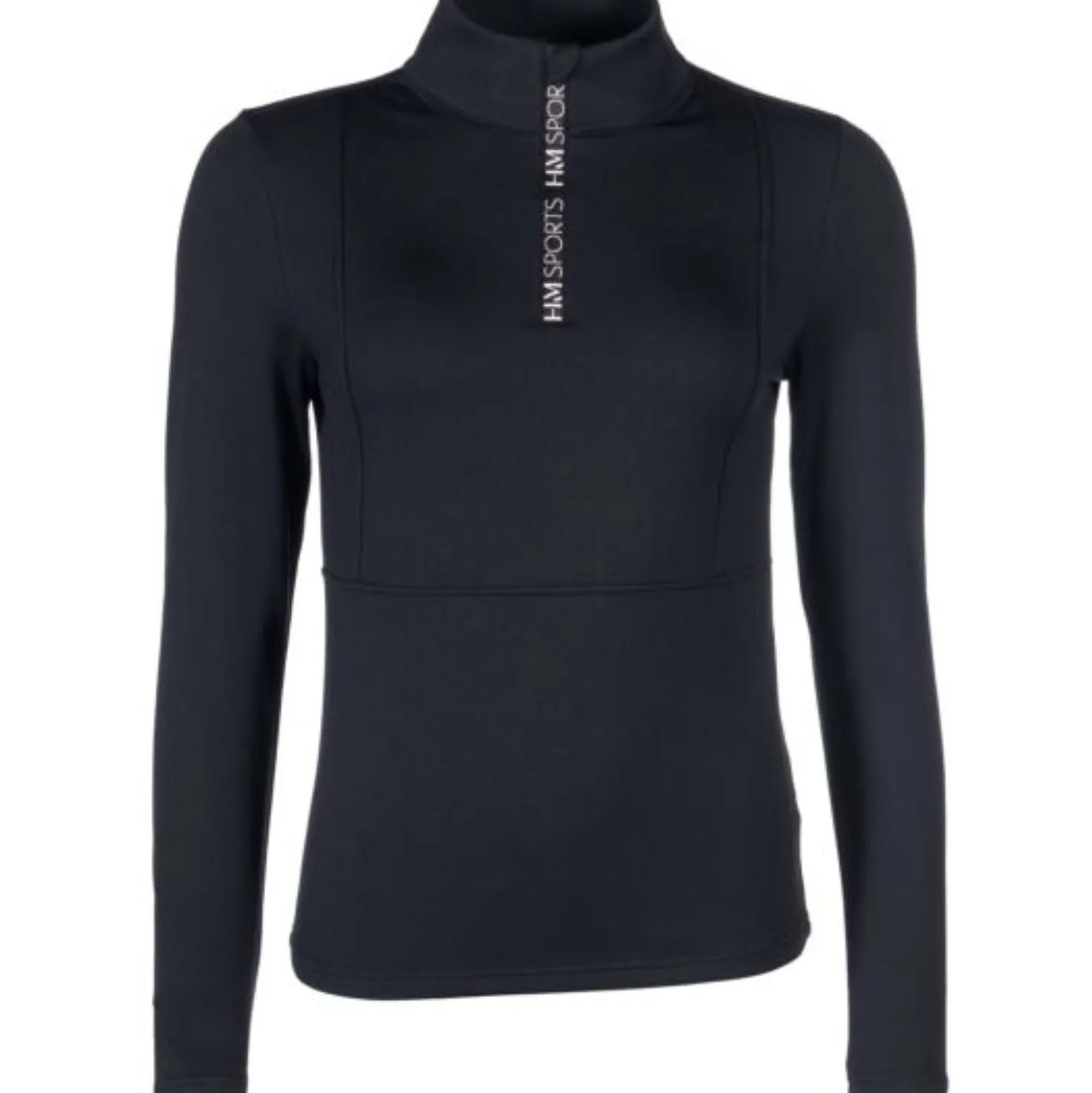 HKM Longsleeve Supersoft II Zwart
