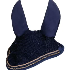 HKM Oornetje Rosegold Glamour Donkerblauw/Rosegoud
