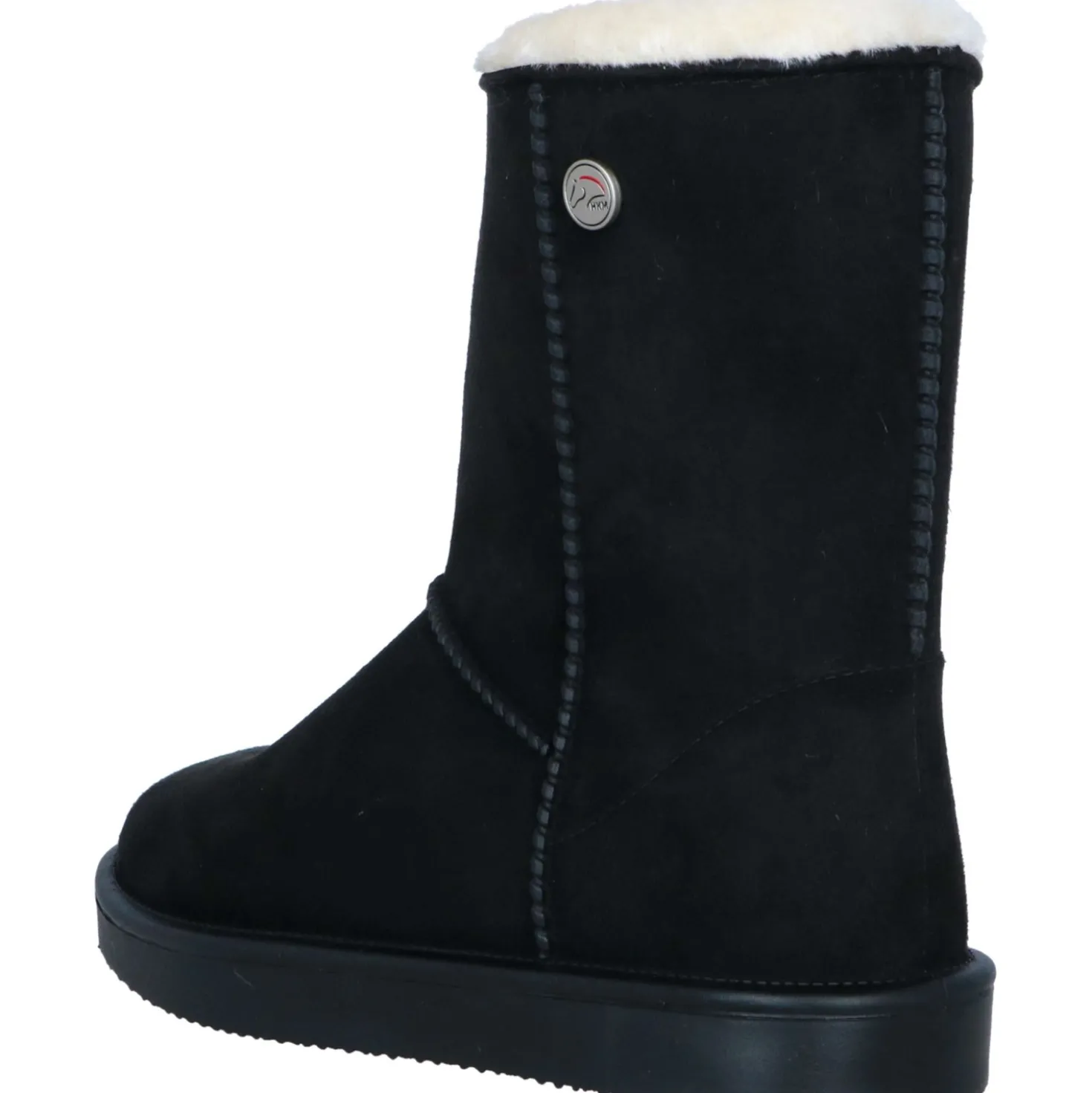 HKM Outdoorlaarzen Davos Gossiga Allweather Zwart Velvet