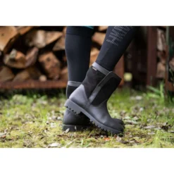 HKM Outdoorlaarzen Preakness Kort Zwart