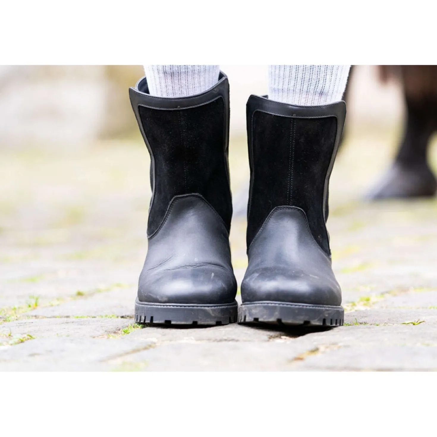 HKM Outdoorlaarzen Preakness Kort Zwart