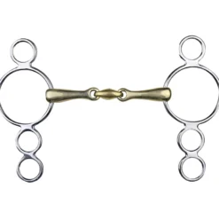 HKM Pessoabit Argentaan 16mm met Edelstaalringen