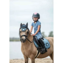 HKM Poloshirt Claire Rook Blauw