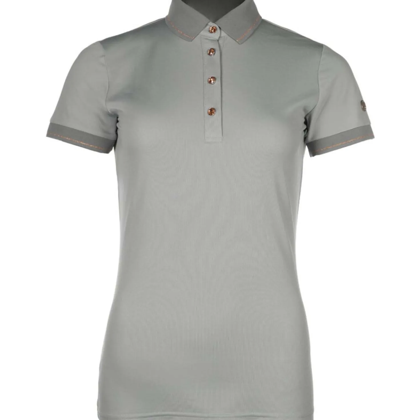 HKM Poloshirt Rosegold Glamour Roségoud