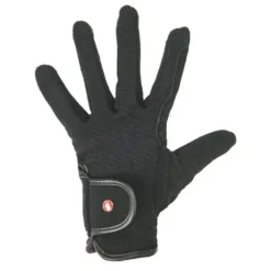 HKM Pro Team Rijhandschoenen Pro Imitatieleer Zwart