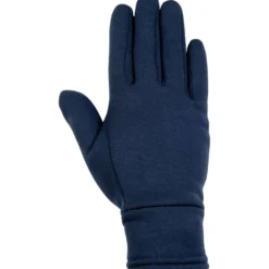 HKM Rijhandschoenen Polar Fleece Voering Donkerblauw