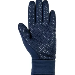 HKM Rijhandschoenen Polar Fleece Voering Donkerblauw
