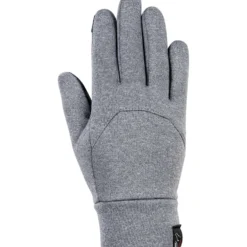 HKM Rijhandschoenen Winter Lichtgrijs/Melange