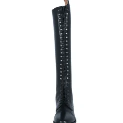 HKM Rijlaarzen Elegant Lace Lang Zwart