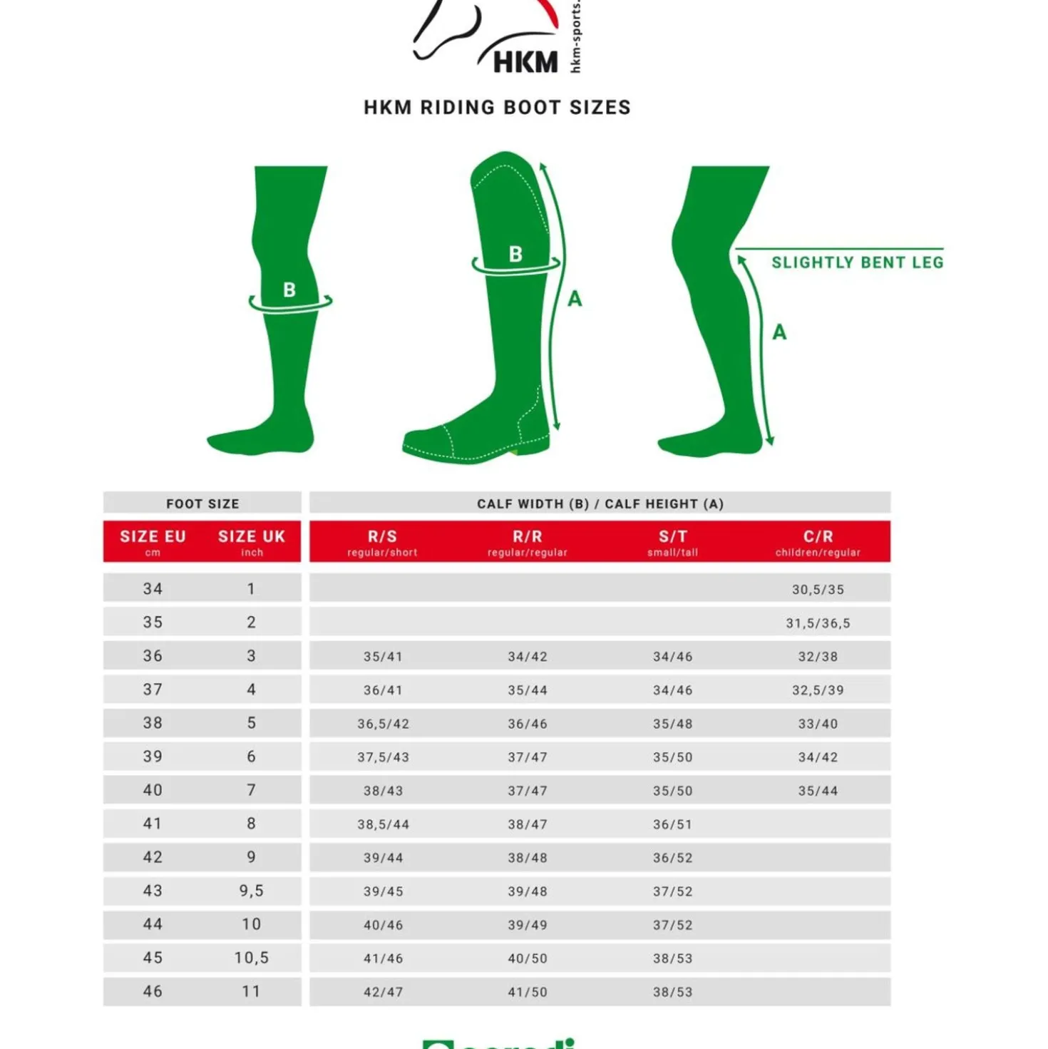 HKM Rijlaarzen Sevilla Small/Tall Zwart