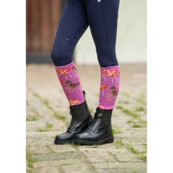 HKM Rijsokken Pony Club Roze