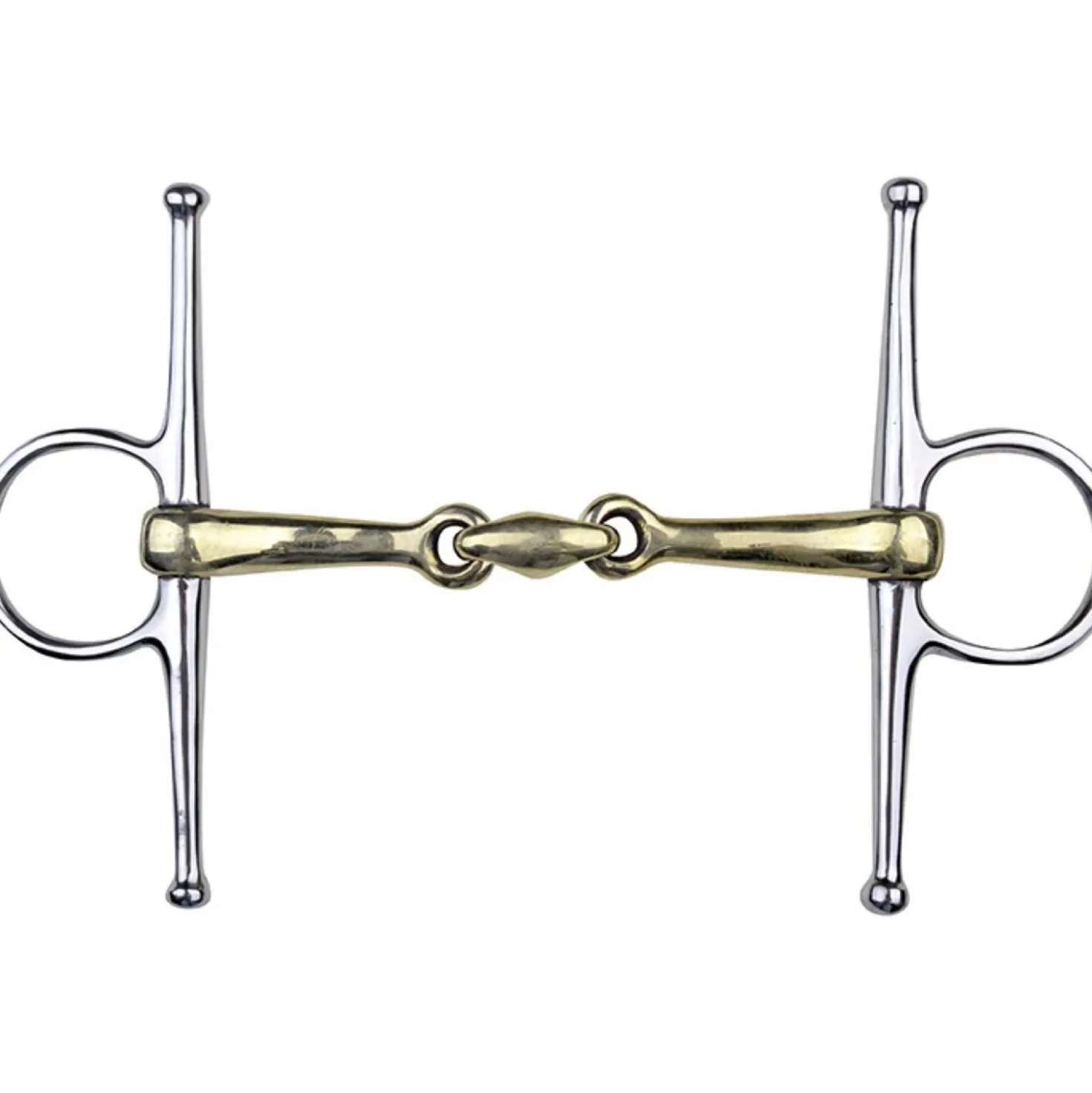 HKM Schenkelbit Argentaan 16mm Edelstaalringen
