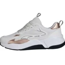 HKM Schoenen Rosegold Glamour Wit