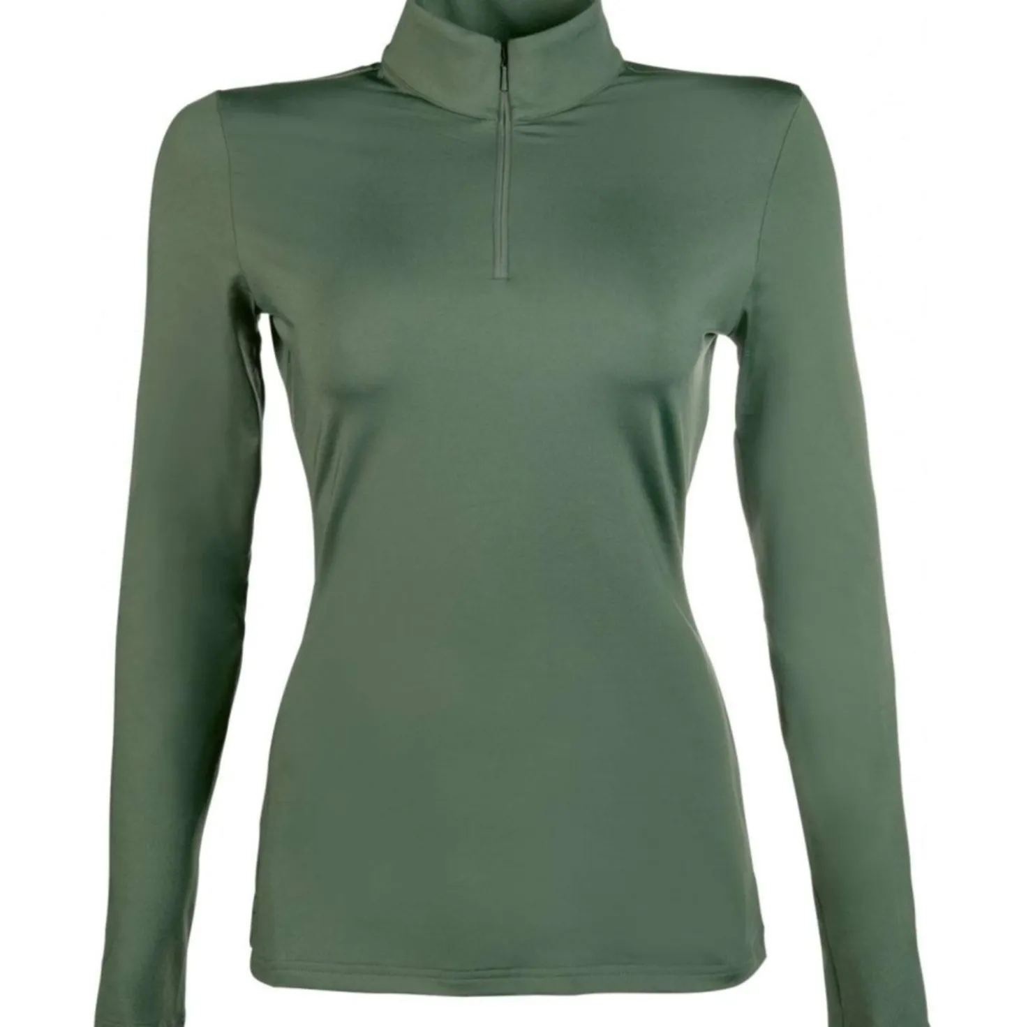 HKM Shirt Basic Donkergroen