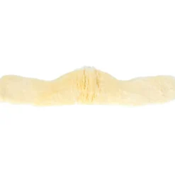 HKM Singel Lamsvel Zwart/Naturel