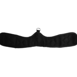 HKM Singel Lamsvel Zwart/Zwart