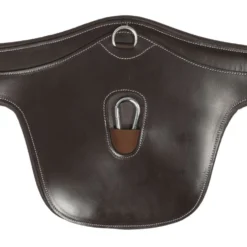 HKM Singel Met Borstbescherming Soft Bruin