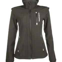 HKM Softshelljack Sport Dames Zwart