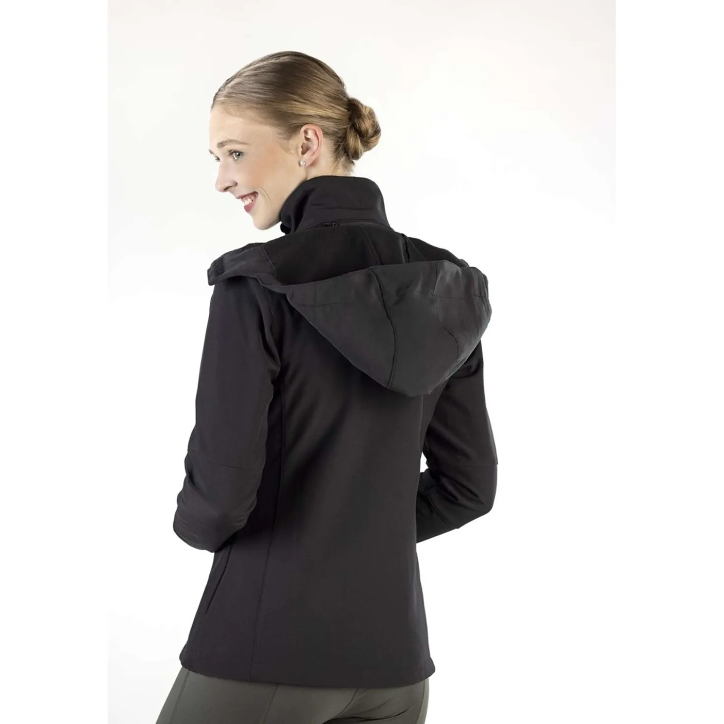 HKM Softshelljack Sport Dames Zwart