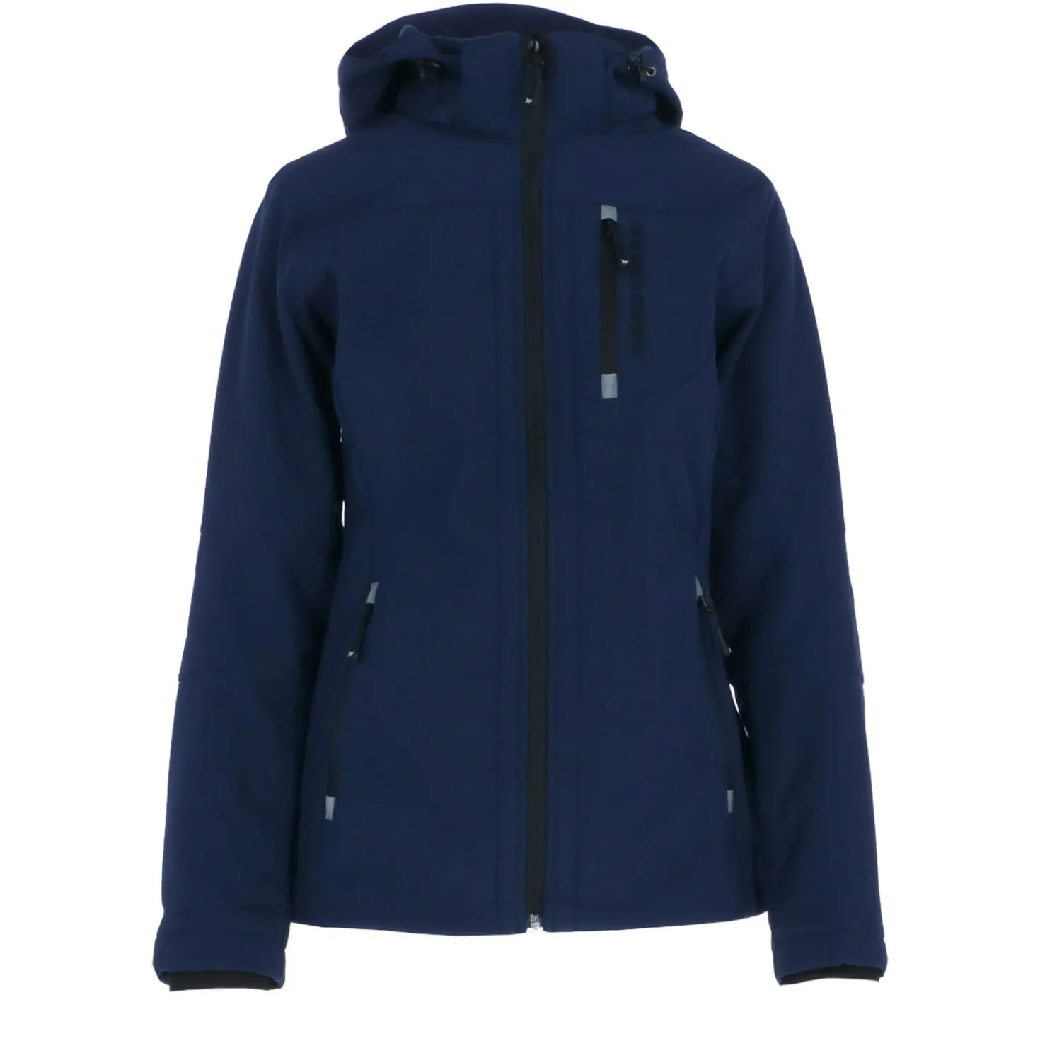 HKM Softshelljack Sport Dames Donkerblauw