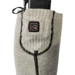 HKM Sokken Keep Warm Grijs/Zwart